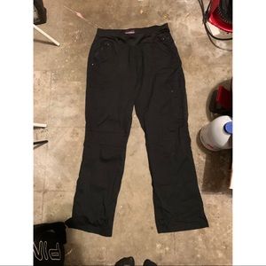 Purple Label Yoga by Healing Hands Black Scrub Pants